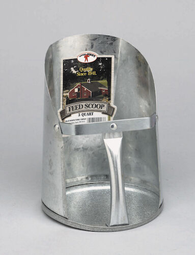 Little Giant 3 Quart Galvanized Feed Scoop
