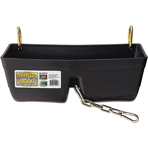 Little Giant Hook Over Portable Feeder with Divider, 16-Qt