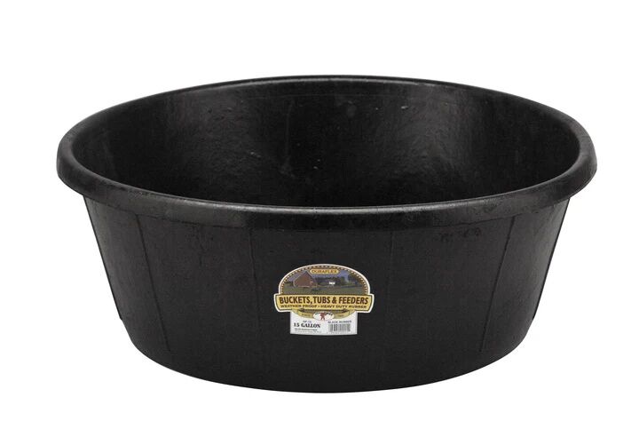15 Gallon Heavy-Duty Rubber Tub