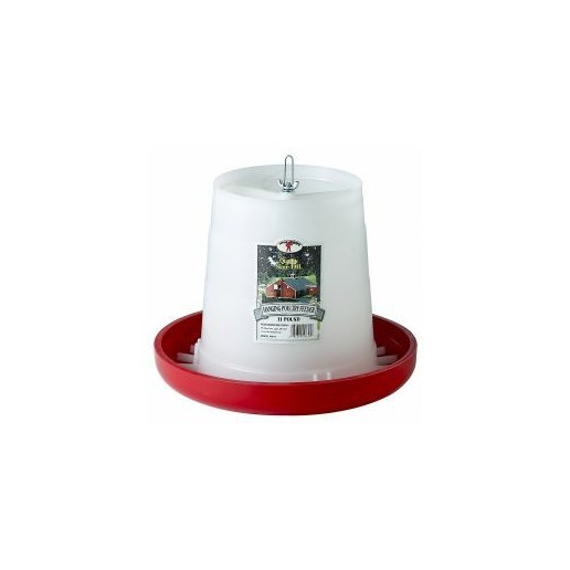 11 Pound Plastic Hanging Poultry Feeder
