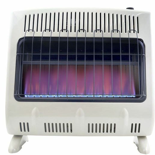 30,000 Btu Vent Free Blue Flame Propane Heater