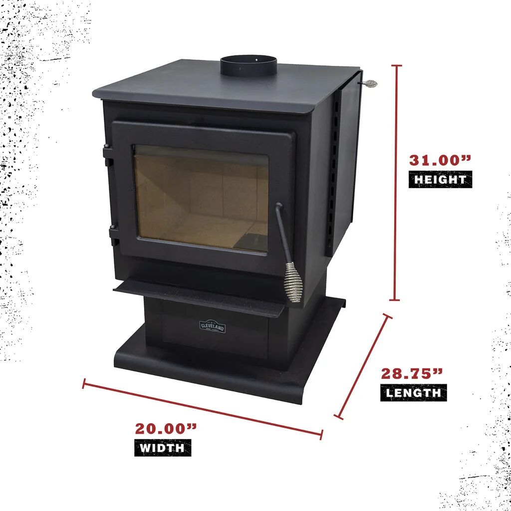 Cleveland Iron Works Ontario Small Wood Stove