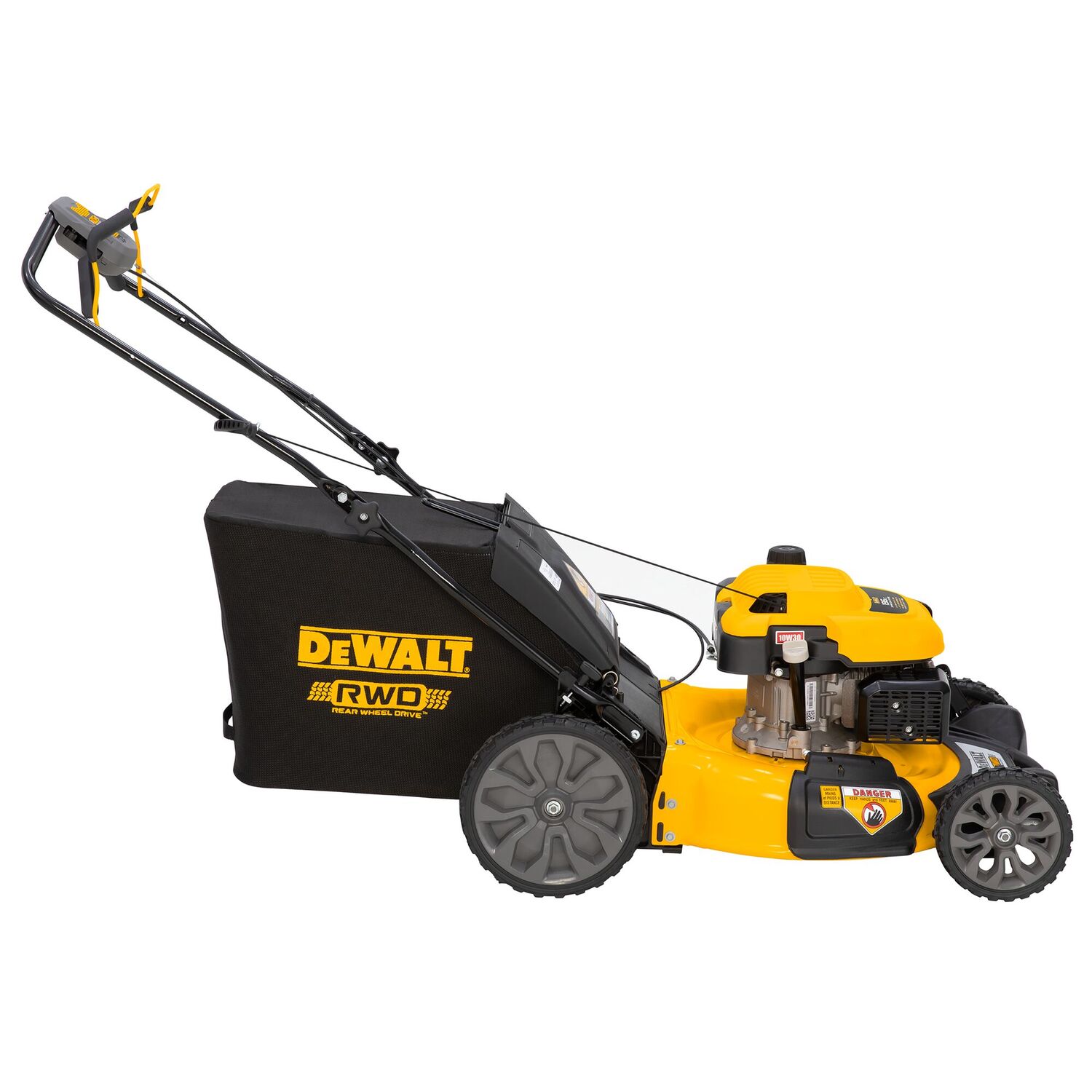 DeWALT 196cc RWD 3-In-1 21-In Gas Walk Behind Lawn Mower