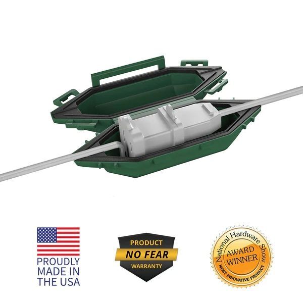 Twist And Seal Mini Green Cord Protection