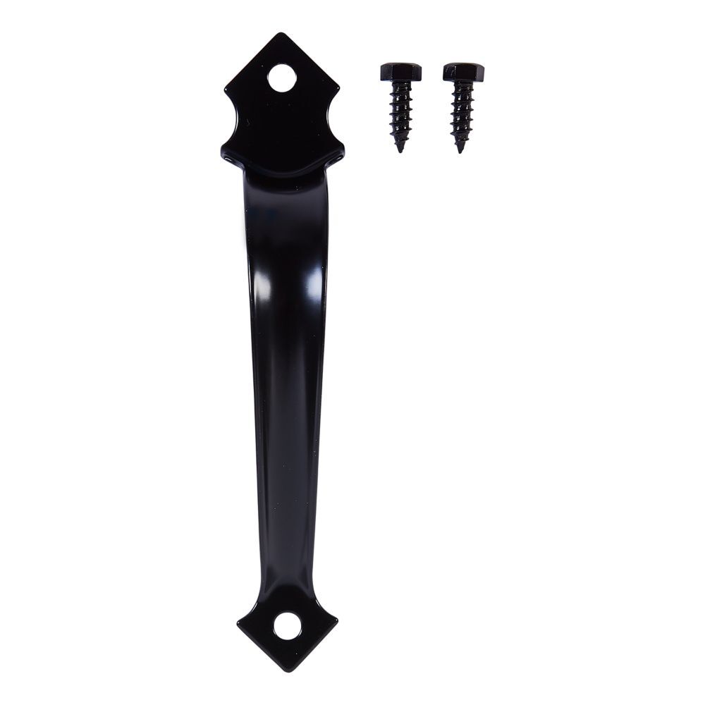 National Hardware Black Ornamental Pull, 6 1/2-In