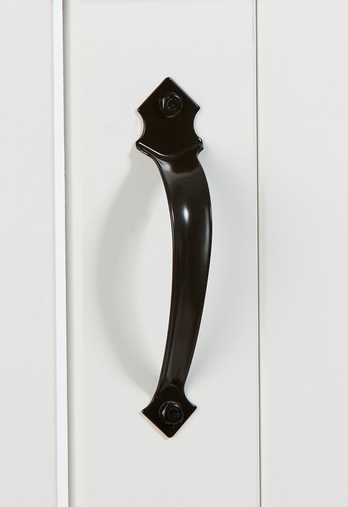 National Hardware Black Ornamental Pull, 6 1/2-In