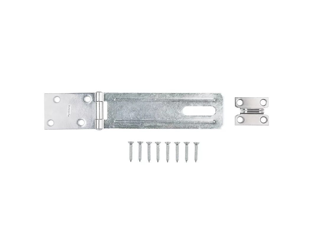 National Hardware Zinc Plated Safety Hasp, 6-In