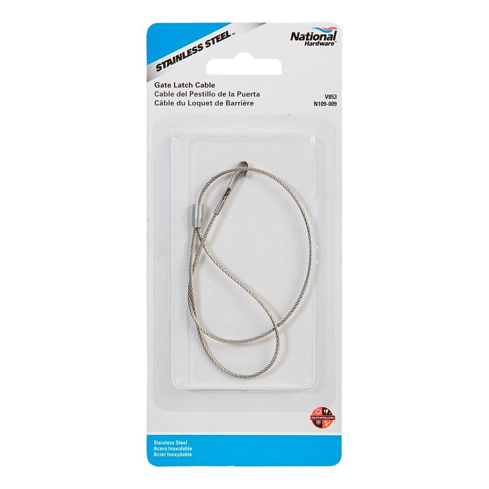National Hardware Stainless Steel Gate Latch Cable