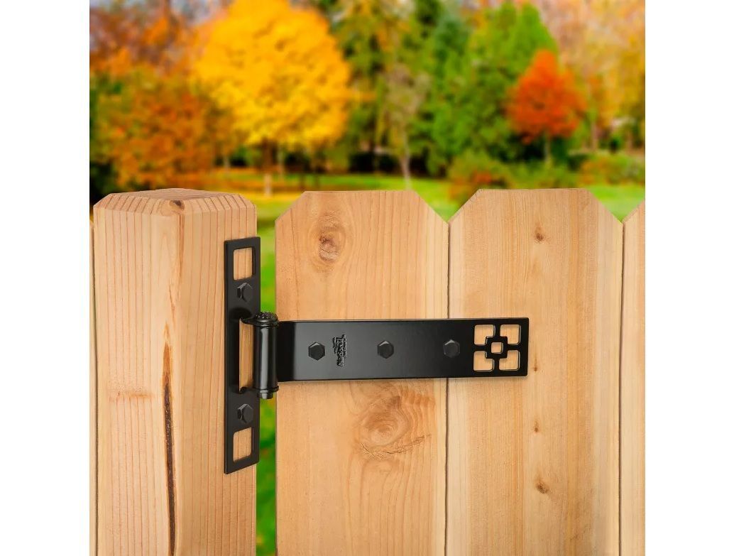 National Hardware Black Craftsman Gate Suite