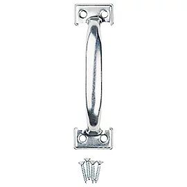 National Hardware Zinc Plated Pull Handle, 6 1/2-In