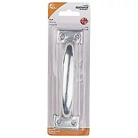 National Hardware Zinc Plated Pull Handle, 6 1/2-In