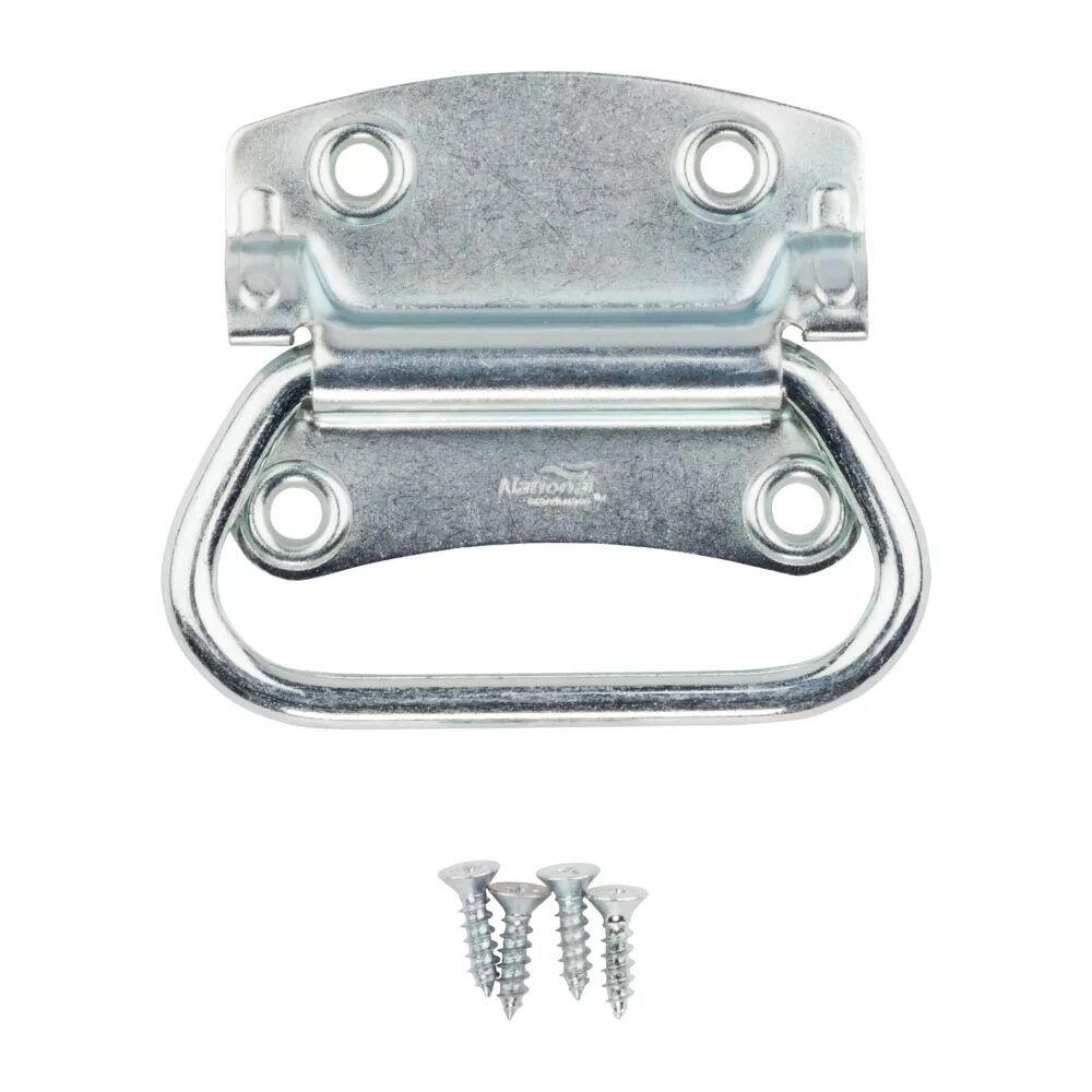 National Hardware Zinc Plated Chest Handle, 3 1/2-In