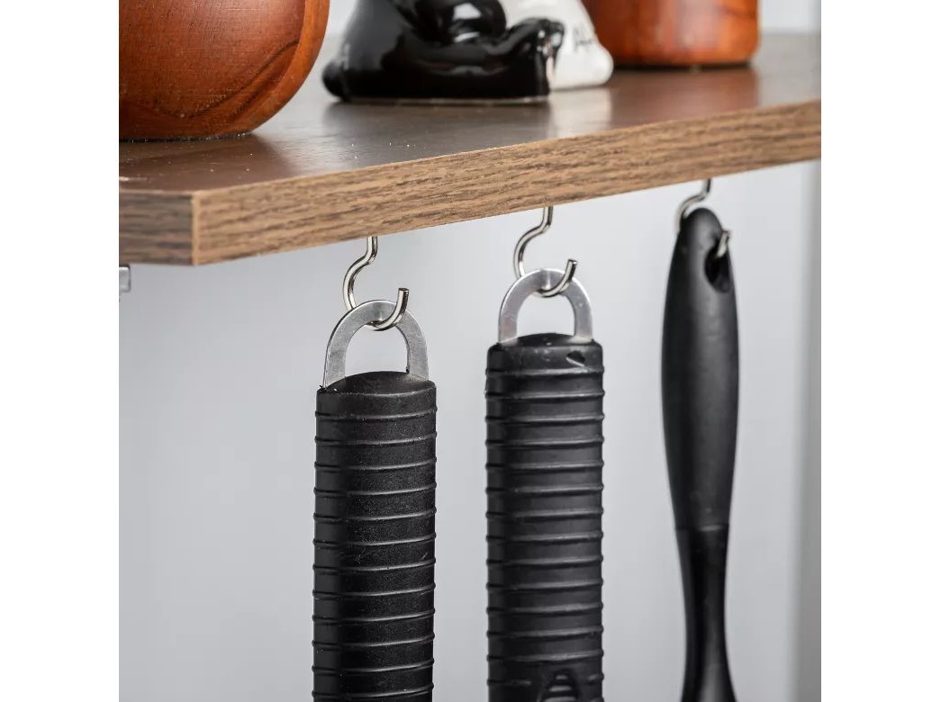 National Hardware Nickel Cup Hooks, 1-In, 30-Pk