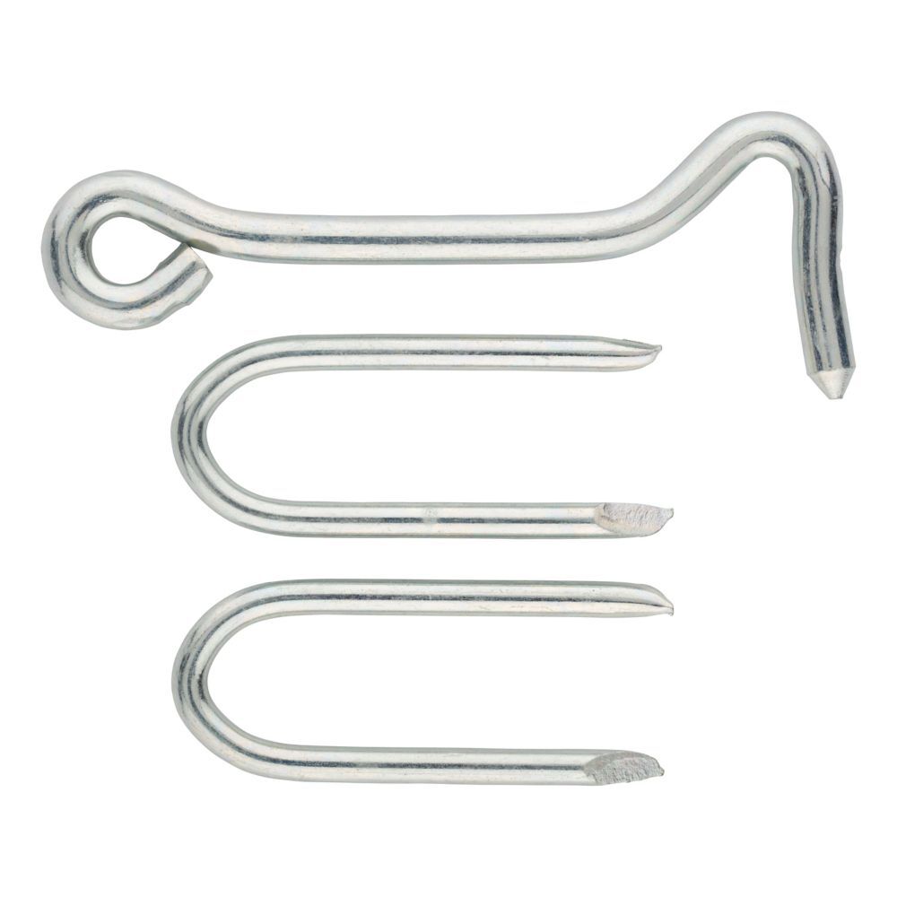 National Hardware Zinc Plated Gate Hook, 4-In