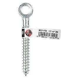National Hardware Zinc Plated Screw Eye,
1/2-In X 4-In