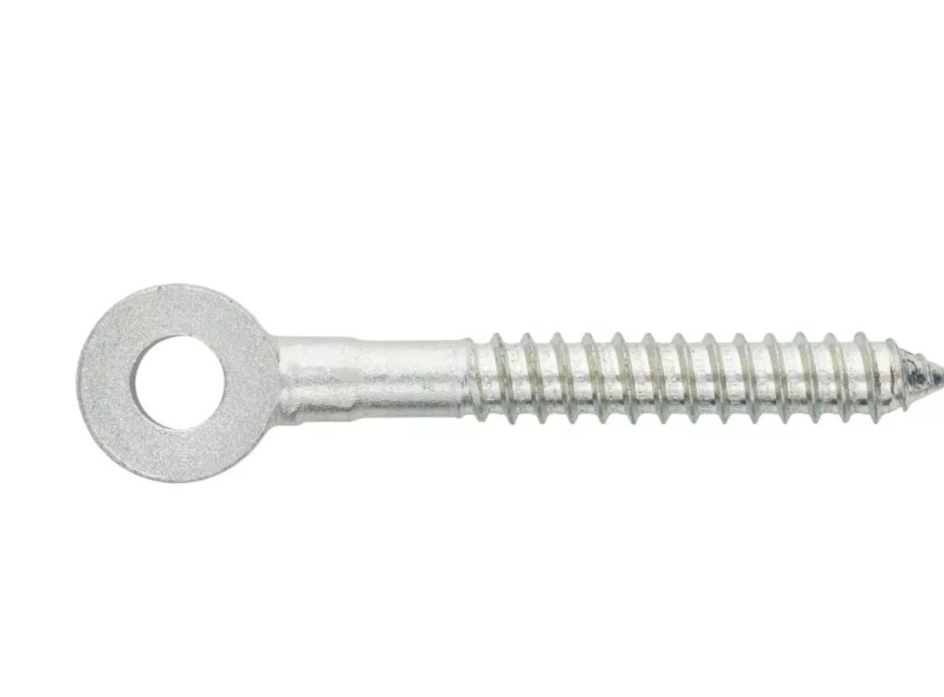 National Hardware Zinc Plated Screw Eye, 5/8-In x 5-In