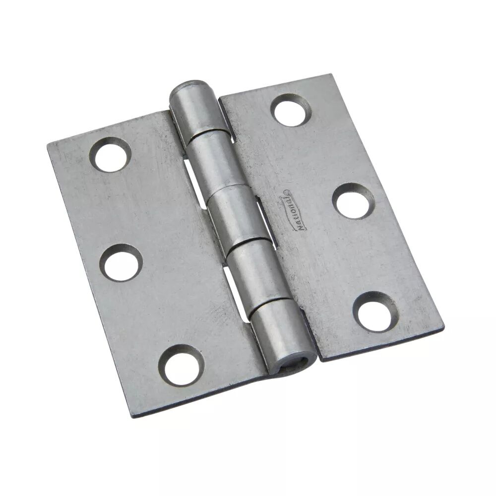 National Hardware Plain Steel Removable Pin Broad Hinge, 2-1/2-In