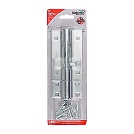National Hardware Zinc Plated Extra Heavy Barrel Bolt, 5-In