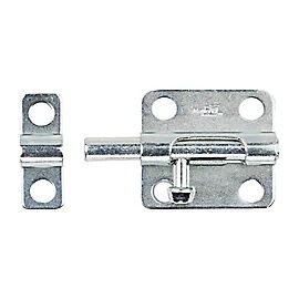 National Hardware Zinc Plated Barrel Bolt, 2 1/2-In