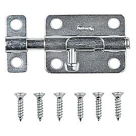 National Hardware Zinc Plated Barrel Bolt, 3-In