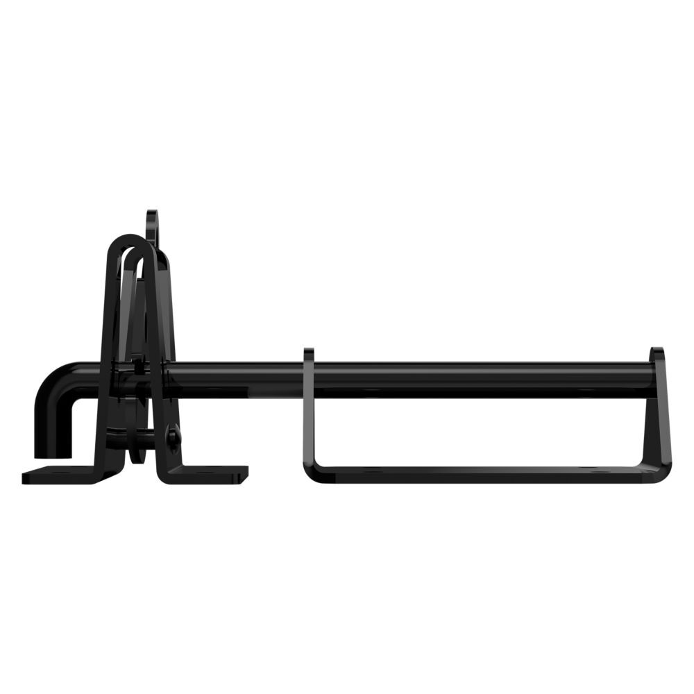 National Hardware Black Heavy Duty Gate Latch, 7.57-In