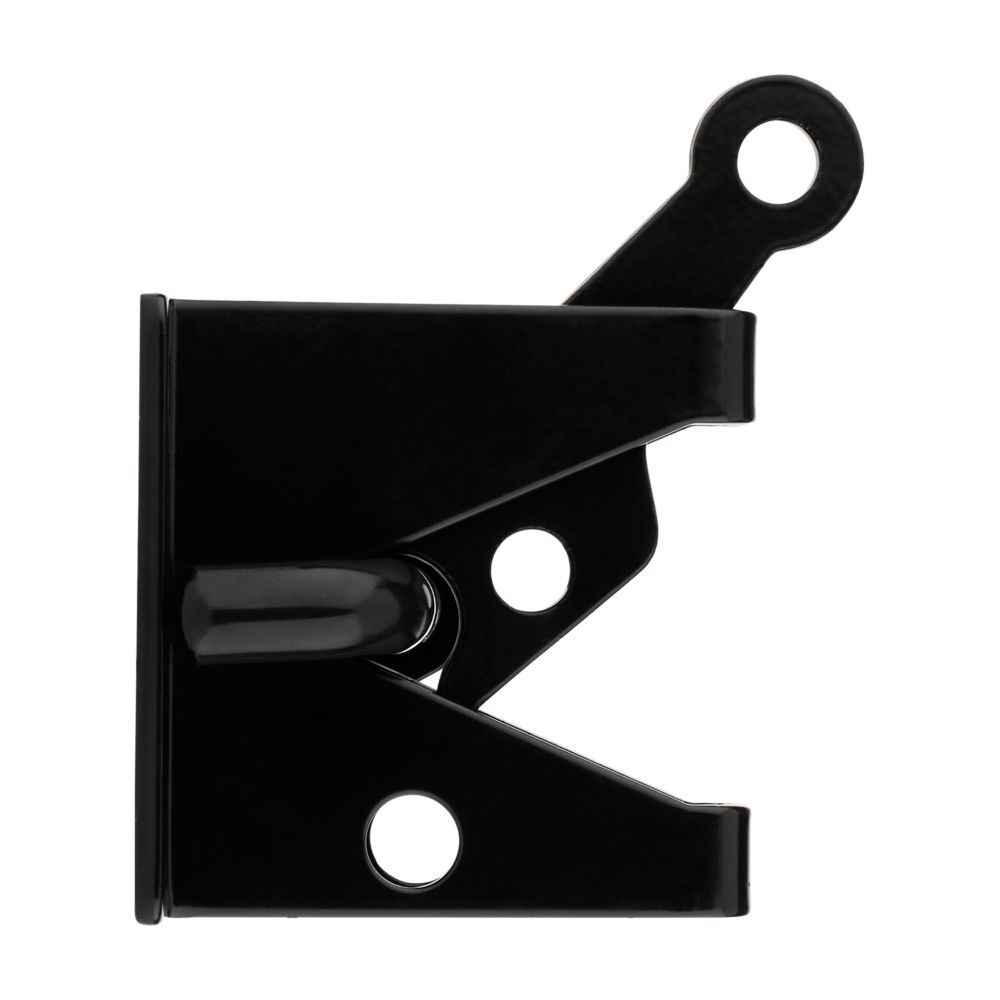 National Hardware Black Heavy Duty Gate Latch, 7.57-In
