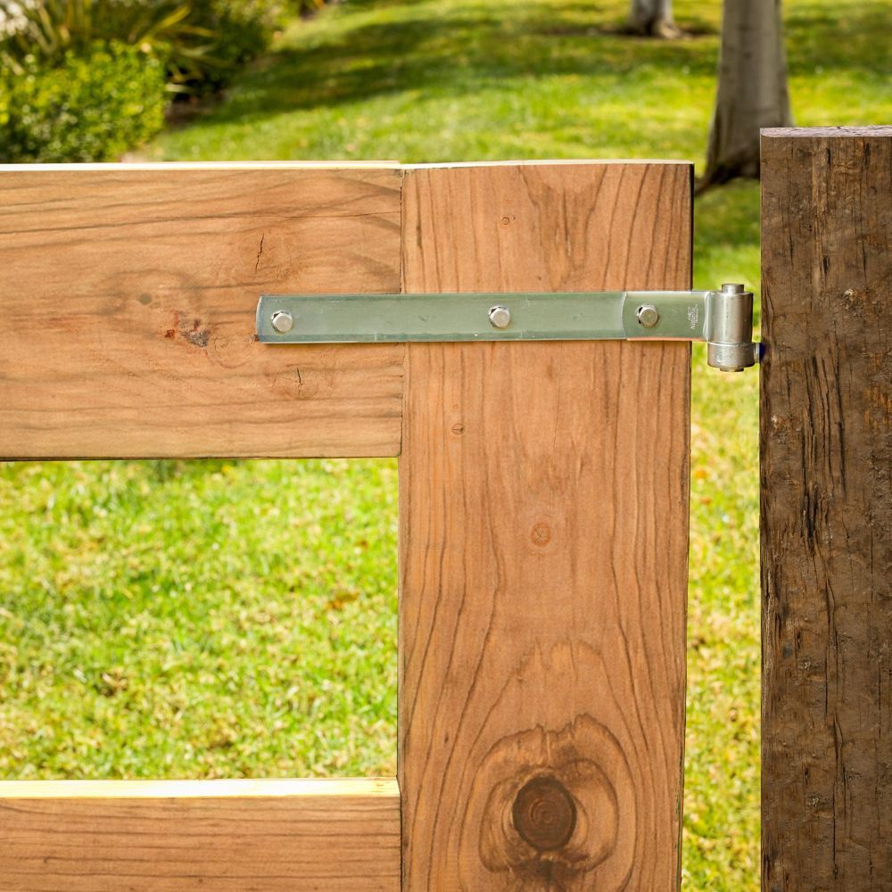 National Hardware Zinc Plated Hinge Strap, 16-In