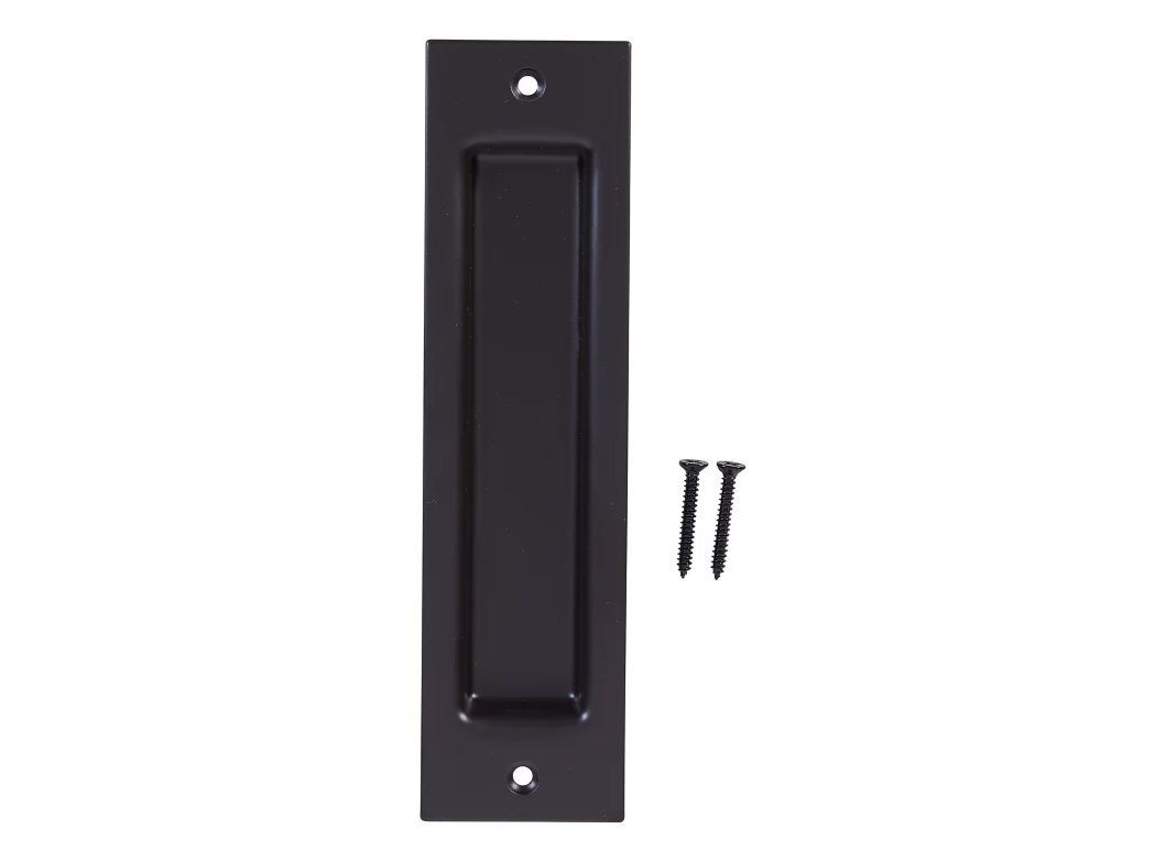 National Hardware Oil Rubbed Bronze Flush Pull, 8-In