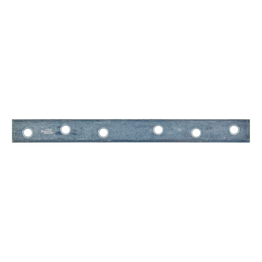 National Hardware Zinc Plated Mending Brace, 1-In x 10-In