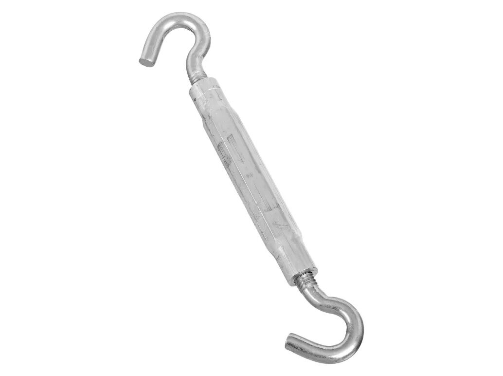 National Hardware Zinc Plated Hook/Hook Turnbuckle, 3/8-In x 10 1/2-In