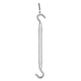 National Hardware Zinc Plated Hook/Hook Turnbuckle, 3/8-In x 16-In