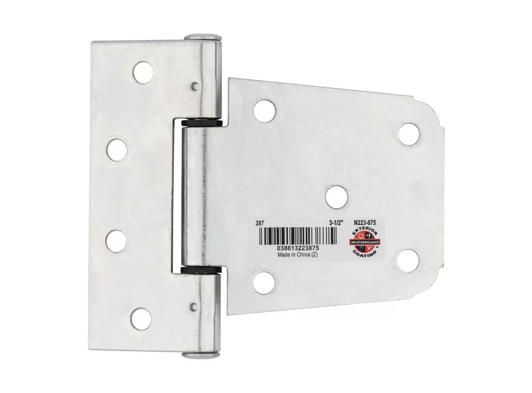 National Hardware Zinc Plated Extra Heavy Gate Hinge, 3 1/2-In