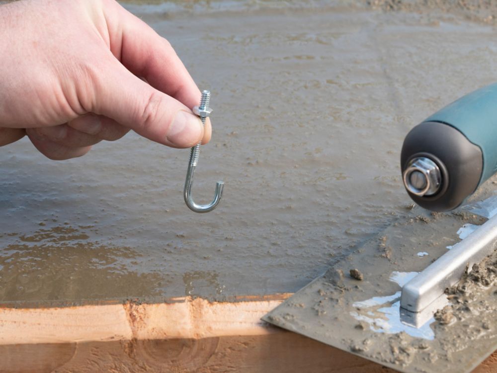 National Hardware Zinc Plated J Bolt, 3/16-In x 2 1/2-In