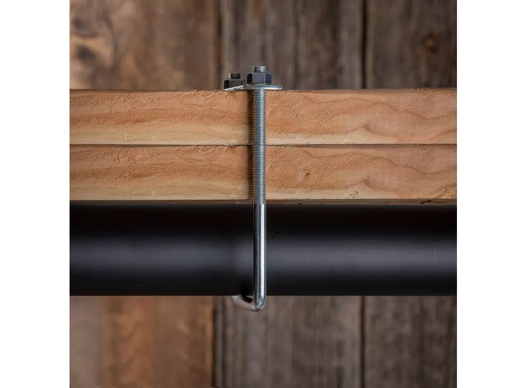 National Hardware Square U Bolt, 3/8-In x 3-5/8-In x 7-In