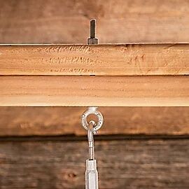 National Hardware Galvanized Eye Bolt Forged, 5/16-In X 4-1/4-In