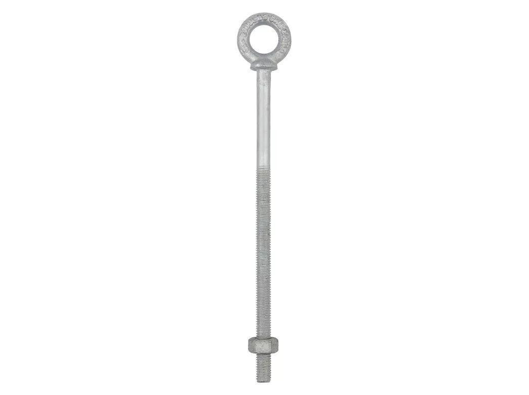 National Hardware Forged Galvanized Eye Bolt, 1/2-In x 10-In