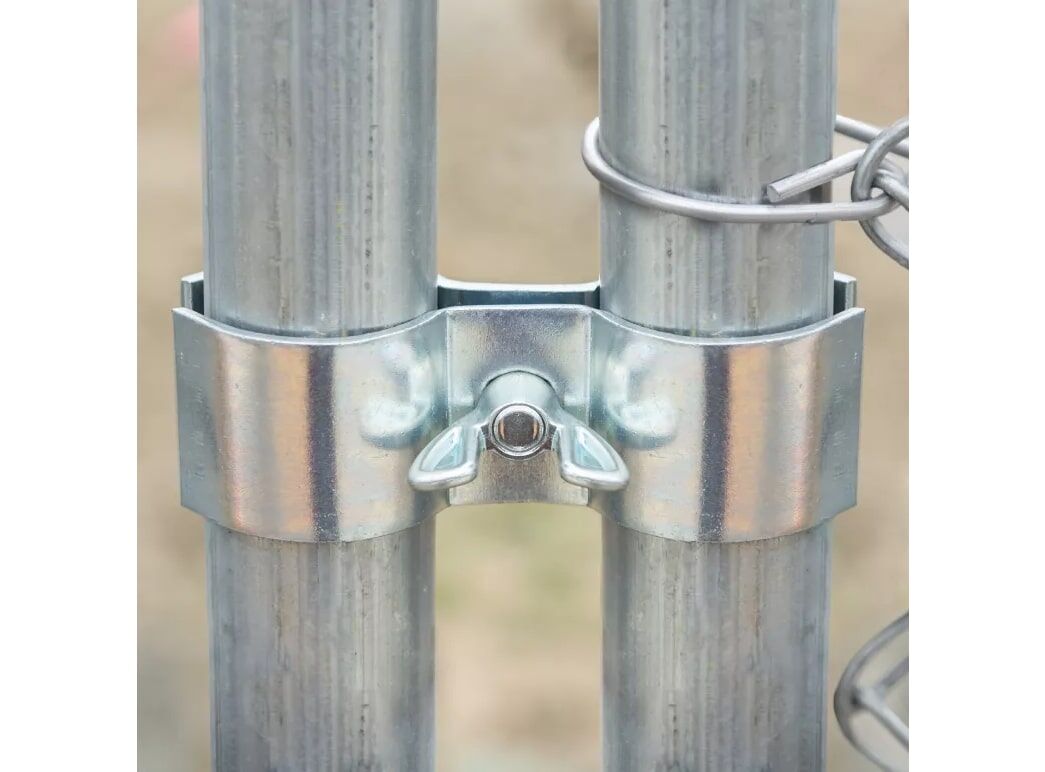 National Hardware Zinc Plated Pipe Clamp, 1 5/8-In