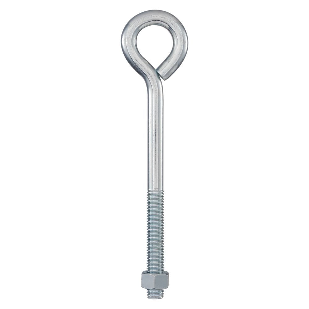 National Hardware Zinc Plated Eye Bolt, 5/8-In x 10-In