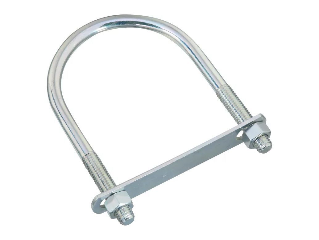 National Hardware Zinc Plated U Bolt, 1/2-In x 4-In x 6-1/2-In