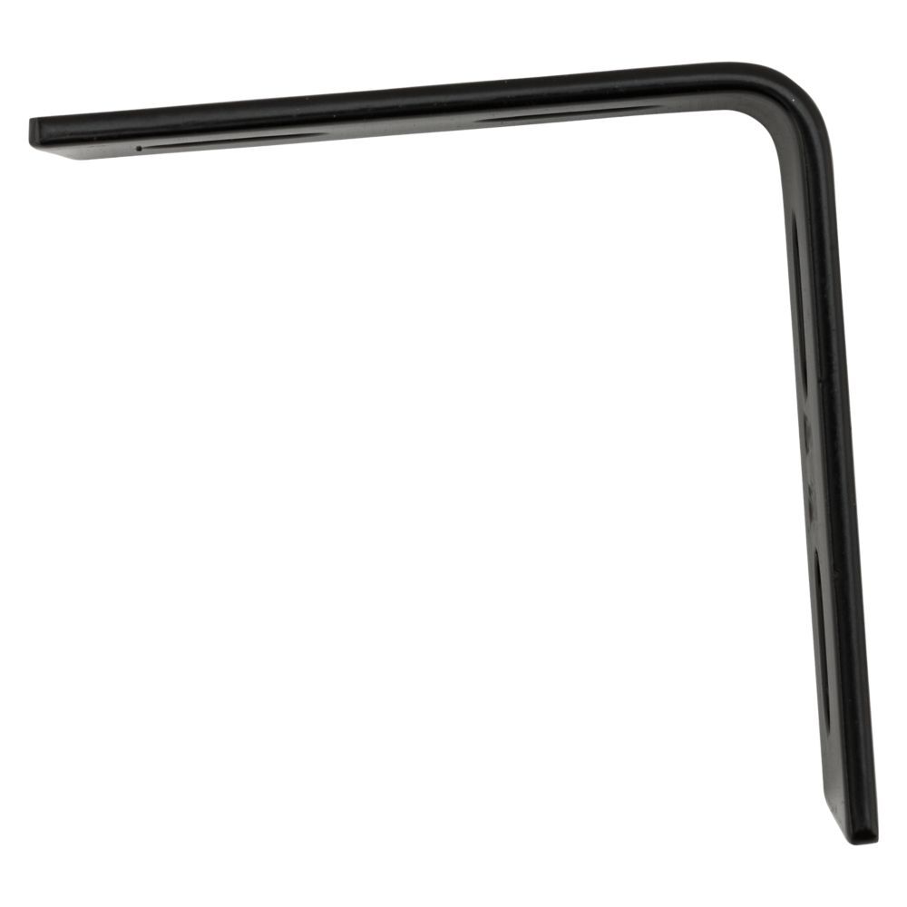 National Hardware Black Corner Brace, 3 1/8-In x 1/8-In