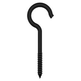 National Hardware Storm Shine Ceiling Hooks, #0, 4-5/16-In