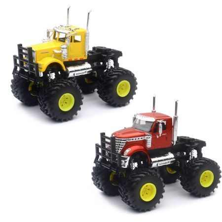 New Ray Xtreme Off-Road International Lonestar Toy Monster Truck With Suspension Assortment