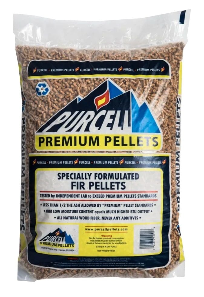 Purcell Premium Pellets Specially Formulated Fir Pellets, 40-Lb