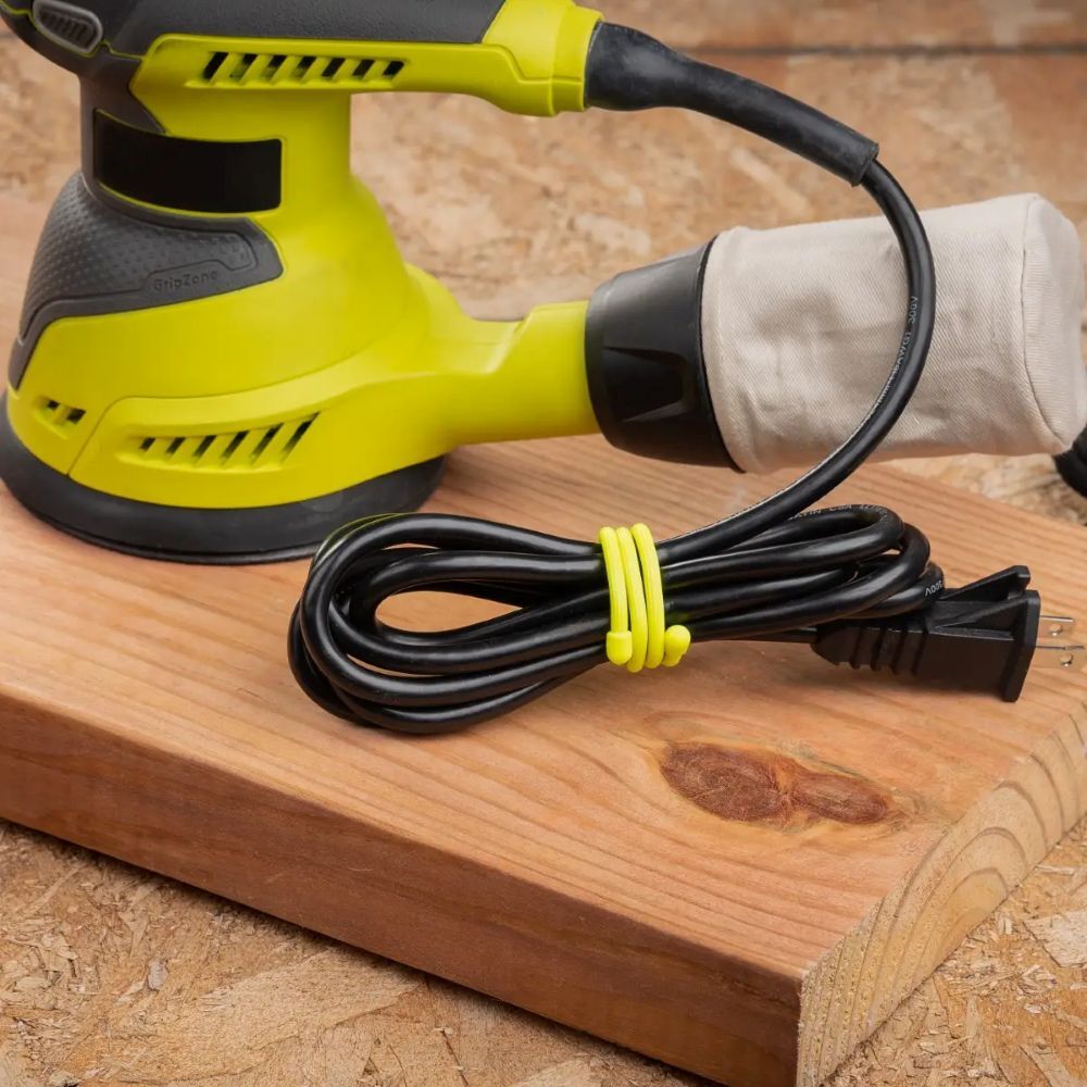 Nite Ize Gear Tie Bright Orange Original Reusable Rubber Twist Tie, 24-In, 2-Pk