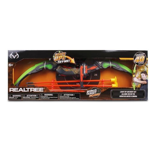 NKOK Realtree Light Up Archery Set Assorted Pink/Green