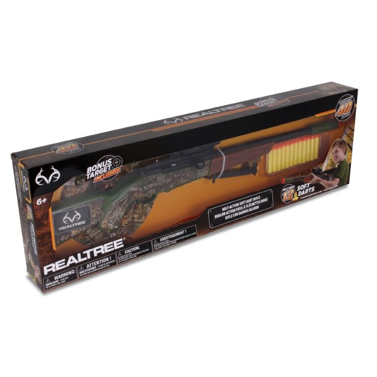 NKOK Realtree Toy Hunting Rifle With Soft Darts