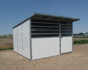 Noble Panels & Gates Metal Shelter Roof Kit RMK12, 12-Ft x 12-Ft