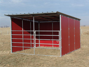 Noble Panels & Gates Shelter Roof Trim Package TRIM12, 12-Ft x 12-Ft