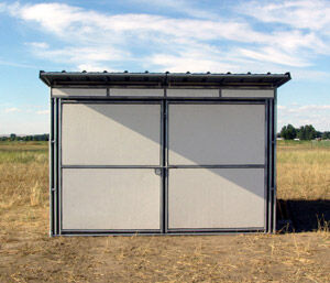 Noble Panels & Gates Shelter Roof Trim Package TRIM12, 12-Ft x 12-Ft