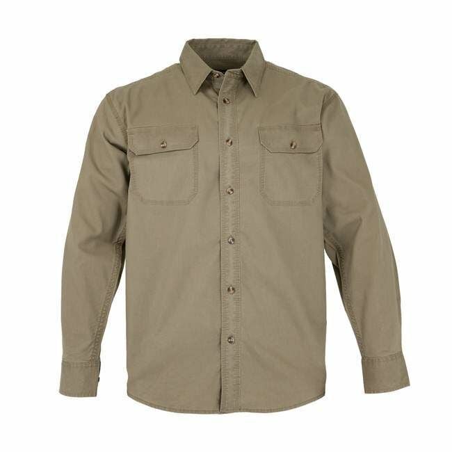 Noble Outfitters Men's Long Sleeve Weathered Work Shirt